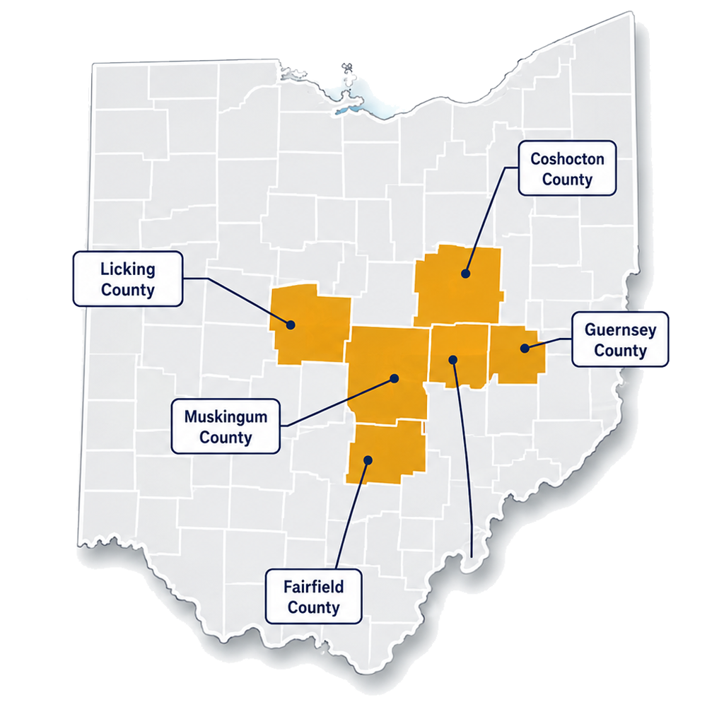 Winspex Service Area Map